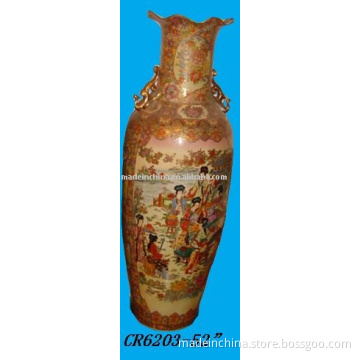 big colorful traditional ceramic&amp;porcelain vase